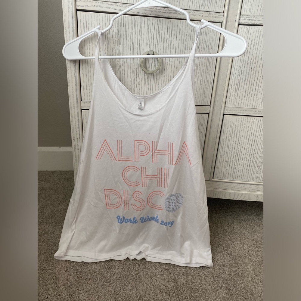 Alpha Chi Omega tank top